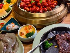 -焰江山海鲜牛排烤肉自助(锦华万达二星店)