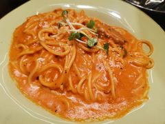 金枪鱼番茄奶油意面-机器人火炉披萨