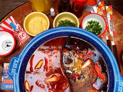 重庆红油经典鸳鸯锅-王歘歘·chuǎ火锅(五道营店)