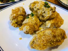 蛋黄鸡翅-丁记盐蘸牛肉·新杭菜(河东路店)