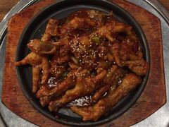 辣炒鸡爪-包装马车·韩国料理·포장마차
