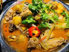 新疆大盘鸡-新疆烧烤王(广灵店)