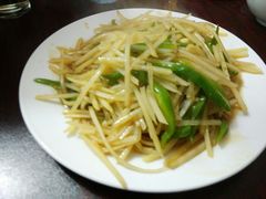 青椒土豆丝-九华山友谊土菜馆 小资餐厅