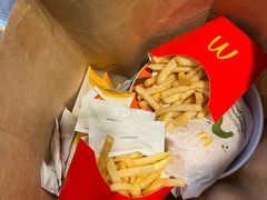 安格斯厚牛芝士堡套餐-麦当劳(军博店)