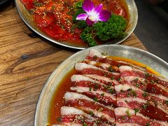 -明洞阿姨·韩式酱蟹烤肉·创意料理(三元桥店)