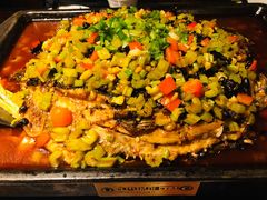 豆豉鱼-江边城外烤全鱼(方庄时代购物中心店)