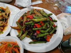 豆角烧茄子-阿达西新疆餐厅(西北大学店)