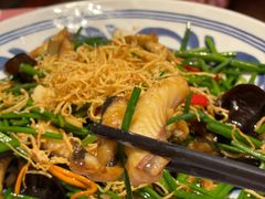 韭菜花炒顺德鳝柳-龙桥私厨·姜花菊花过桥鱼·顺德菜(容桂店)