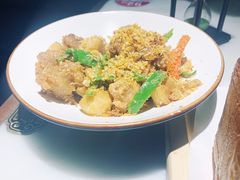 蒜香蜜汁排骨-绿茶餐厅(成都太古里店)