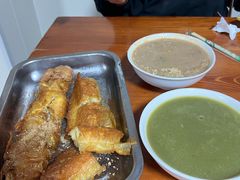 油条灌鸡蛋-李记五香豆沫