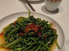 娘惹虾酱炒通菜-食膳星港记·手工现做港式茶餐厅(吉联店)