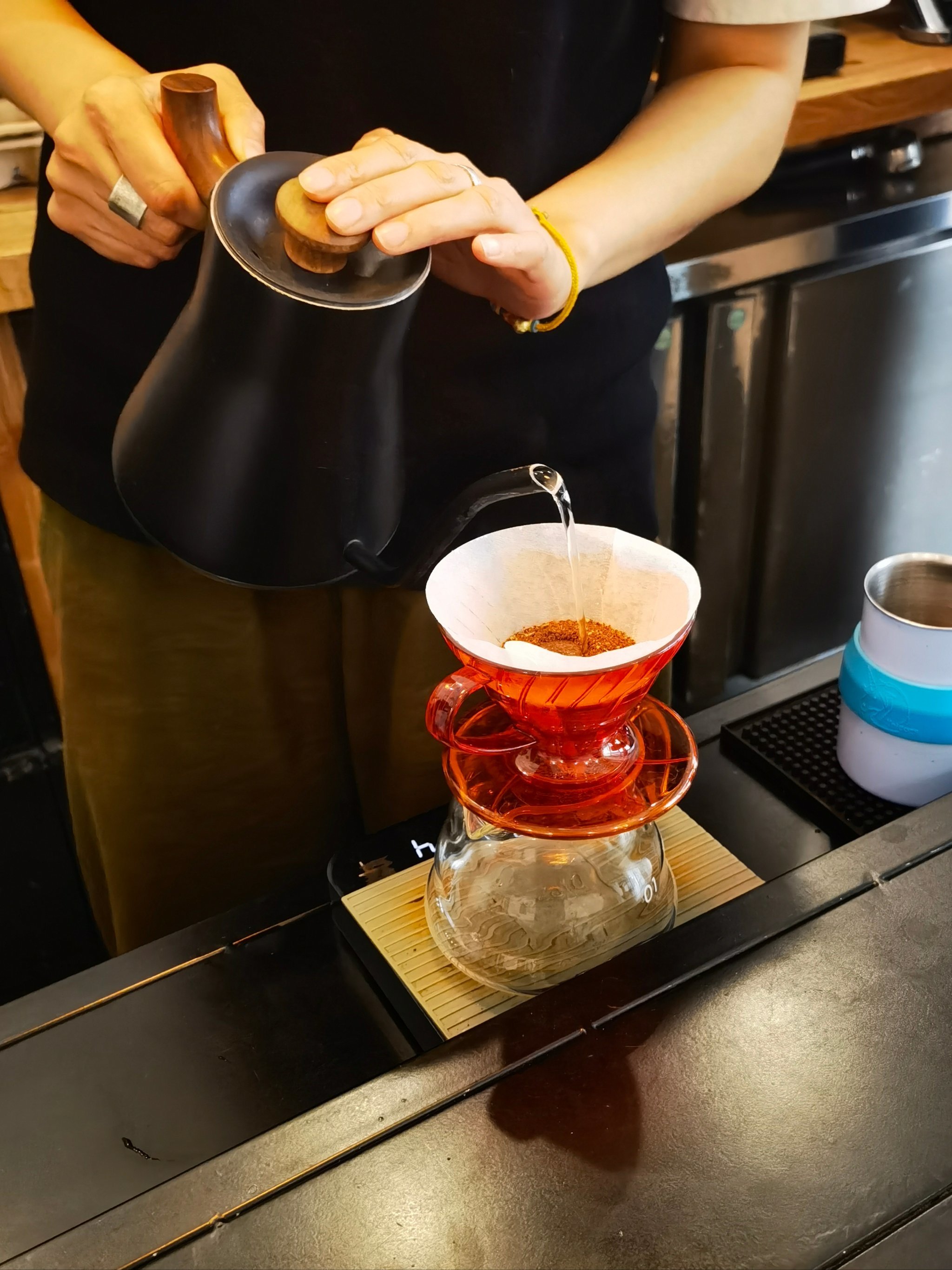 一款巴拿马•花蝴蝶豆子的手冲有点儿惊艳