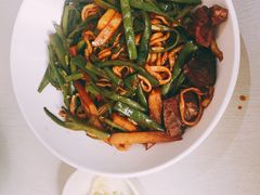 牛腩豆角焖面-金豆角砂锅焖面(安贞店)