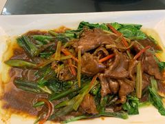 芥蓝牛肉-金华安大酒楼·老牌潮菜·粤式茶点(东方国际店)