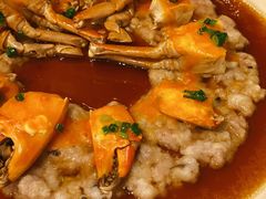 和乐蟹蒸手剁肉饼-广州文华东方酒店·江-由辉师傅主理