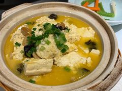 手掰大豆腐-宝轩渔府·老字号海鲜·正宗津菜(水上店)
