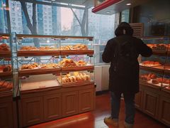 面包甜点陈列柜-新侨三宝乐面包店(崇文门店)