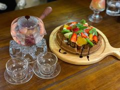 玫瑰花鲜果茶-归觅·西关小姐人文艺术馆(荔枝湾店)