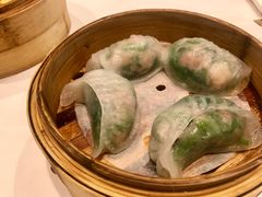 鲜虾菠菜饺-粤式早茶希朋喜宴