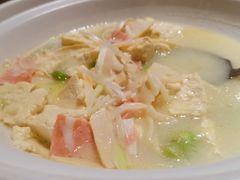 竹笋尖蚕豆烧豆腐-荷恬·精致蔬食料理(星海店)