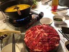 -鲜入围煮花胶鸡海鲜火锅