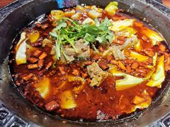 受气牛肉微辣锅小锅-受气牛肉·耙牛肉火锅(水晶郦城店)