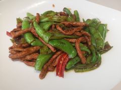 杭椒牛柳-老客站酒楼(金花南路店)