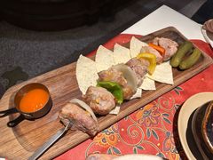 串烧香橙猪梅肉-塔道斯西餐厅(中央大街店)