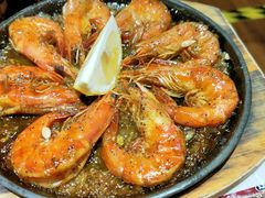 铁板爆香柠檬虾-小川洋风料理(街道口店)