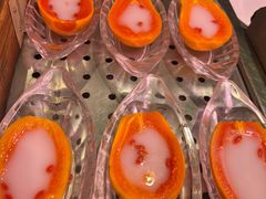 木瓜炖雪蛤-领鲜活海鲜榴莲自助火锅(东门店)