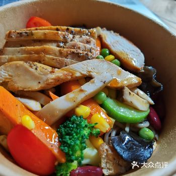 【吃遍交大附近健身餐】轻能量创意轻食-日式荞麦面煎鸡胸肉