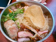 香茅猪颈肉捞粉-海安安越南粉(丹竹頭店)