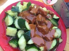 麻酱黄瓜-冯老二羊肉串