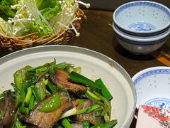 -廖师傅大蒜炒腊肉(袁家岭店)