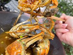黄酒焗蟹-青桃餐厅
