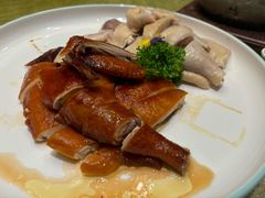 白切鸡拼豉油鸡-广州酒家(中华广场店)