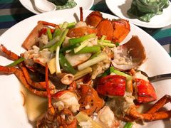 姜葱炒龙虾-兰桂坊粤泰美食(较场西店)