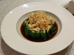 捞汁秋葵绣球菌-阿庄新豫菜(航海东路店)