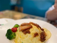 叉烧滑蛋饭-香港新曜记茶餐厅(万泰城店)