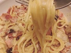 奶油汁培根溏心蛋意面-Future&Kitchen