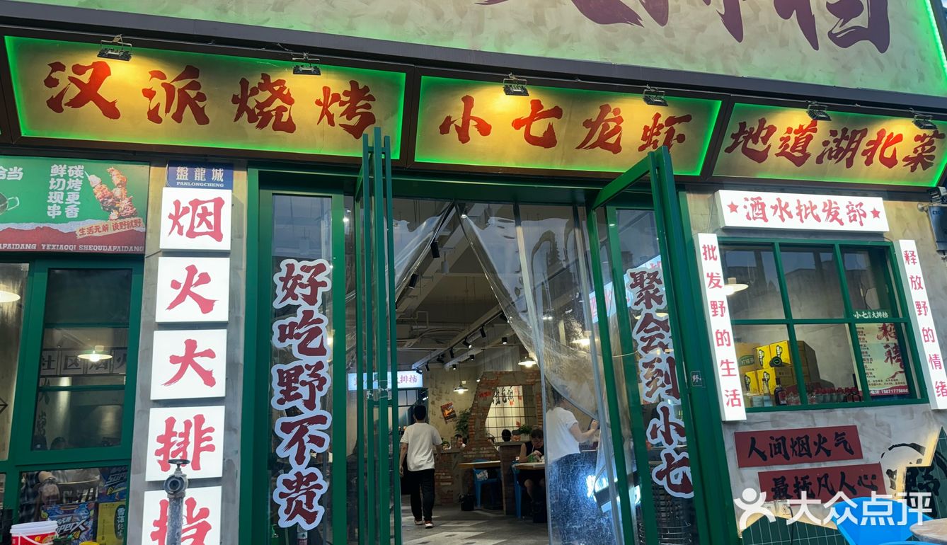 夜宵烧烤探店记