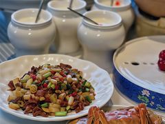 洪湖莲藕带炒鸡杂-洪湖水·新楚菜(人民大学店)