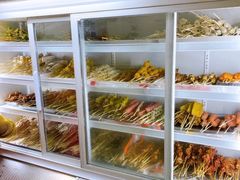 面包甜点陈列柜-老乔串店(青松路店)