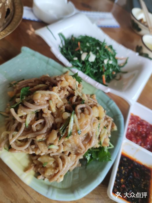 牧人嘎查蒙餐(富强路店)凉拌莜面图片