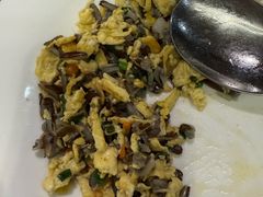 黑米虾仁炒鸡蛋-山水一号·中餐厅