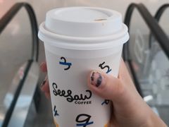 繁星桂花燕麦拿铁-Seesaw Coffee(西岸凤巢店)