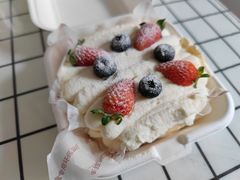 草莓便当盒子蛋糕-7cake榴莲千层蛋糕(长宁店)