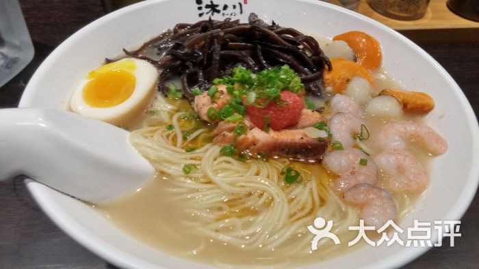 博多沐川豚骨拉面明太子海鲜拉面图片 - 第756张