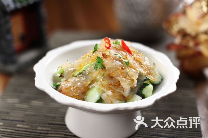 醋香青瓜拌海蜇