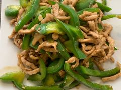 青椒肉丝-筷子